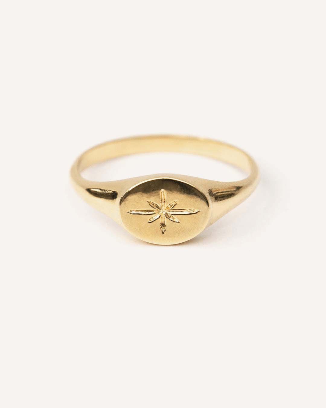 Sirius Solid Gold Ring