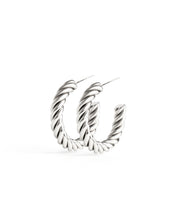 Spin Silver Earrings