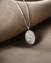 Sagittarius Silver Zodiac Necklace