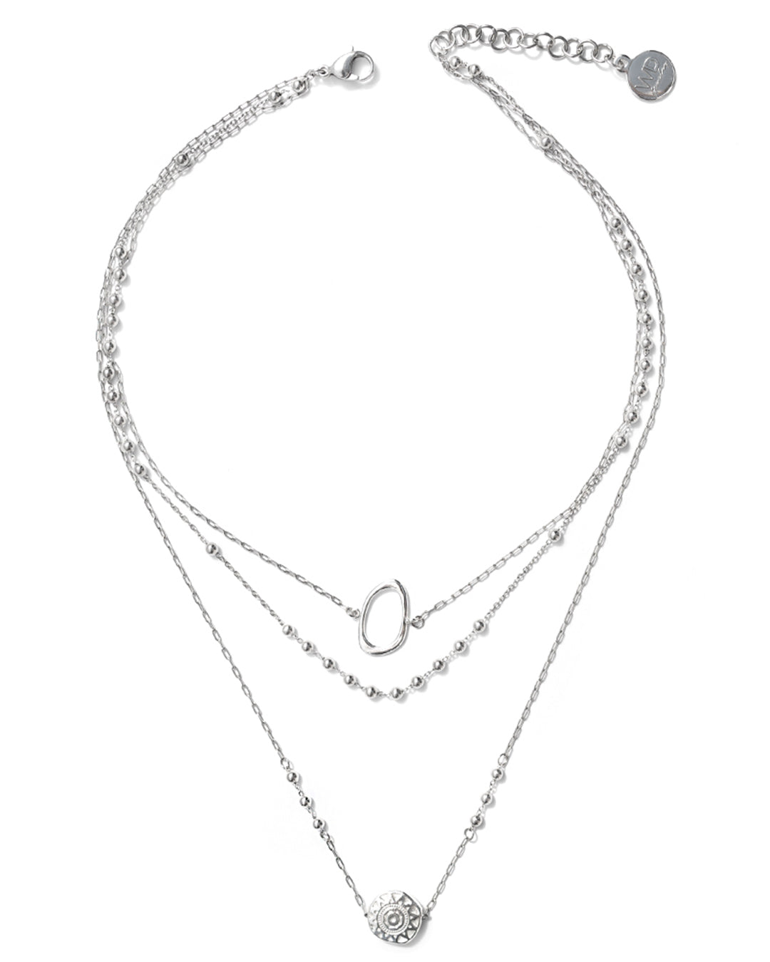 Helios Silver Necklace