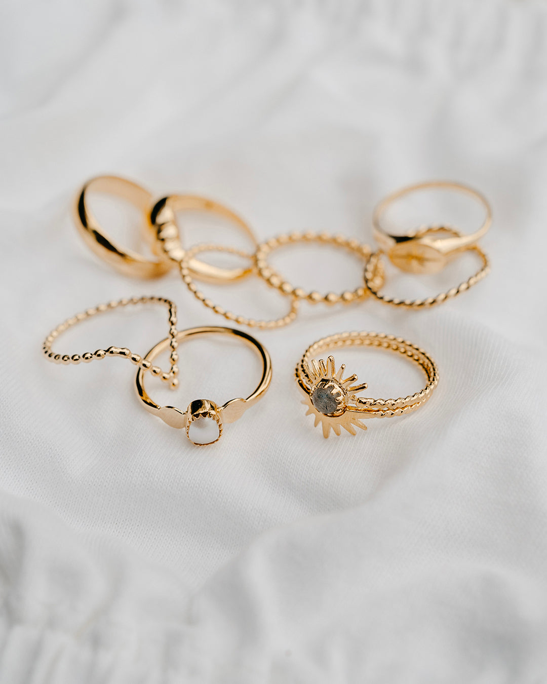 Solar Gold Ring