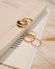Perlock Gold Ring