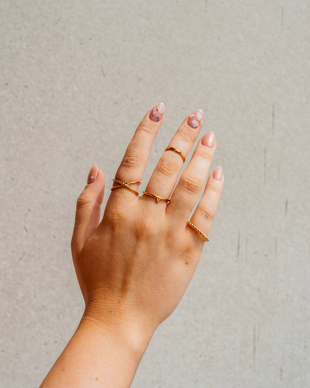 Perlock Gold Ring