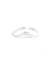 Scarlet Silver Ring
