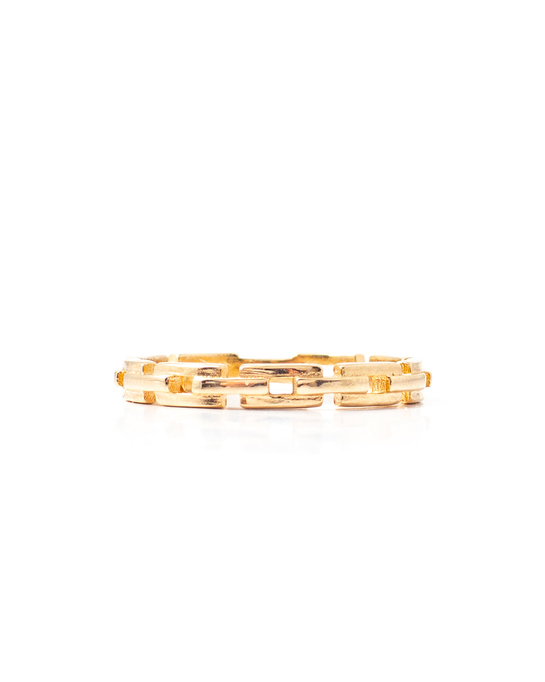 Link Gold Ring
