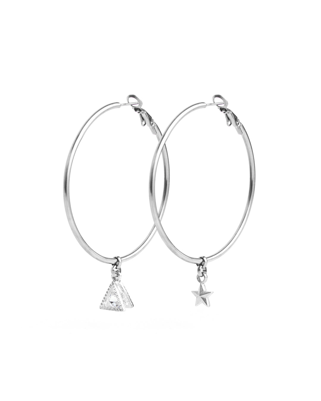 Starlight Silver Earrings