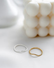 Babka Silver Ring