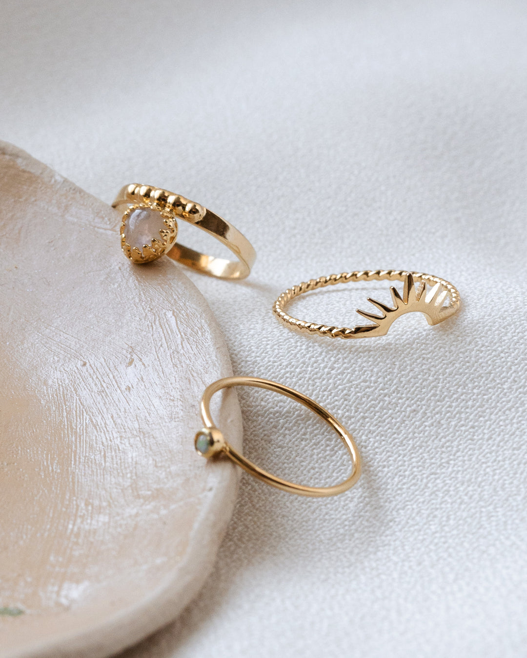 Nazar Gold Ring