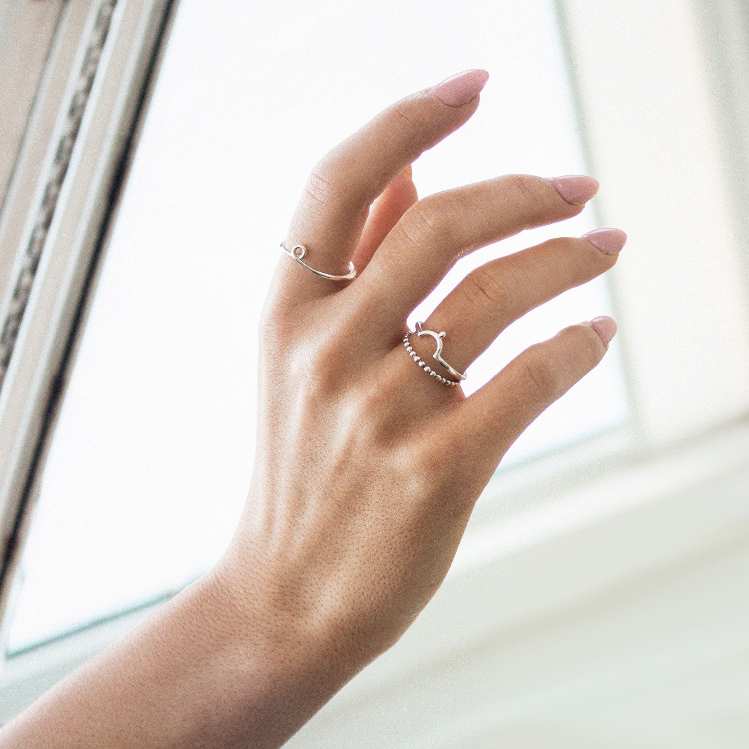 Omega Silver Ring