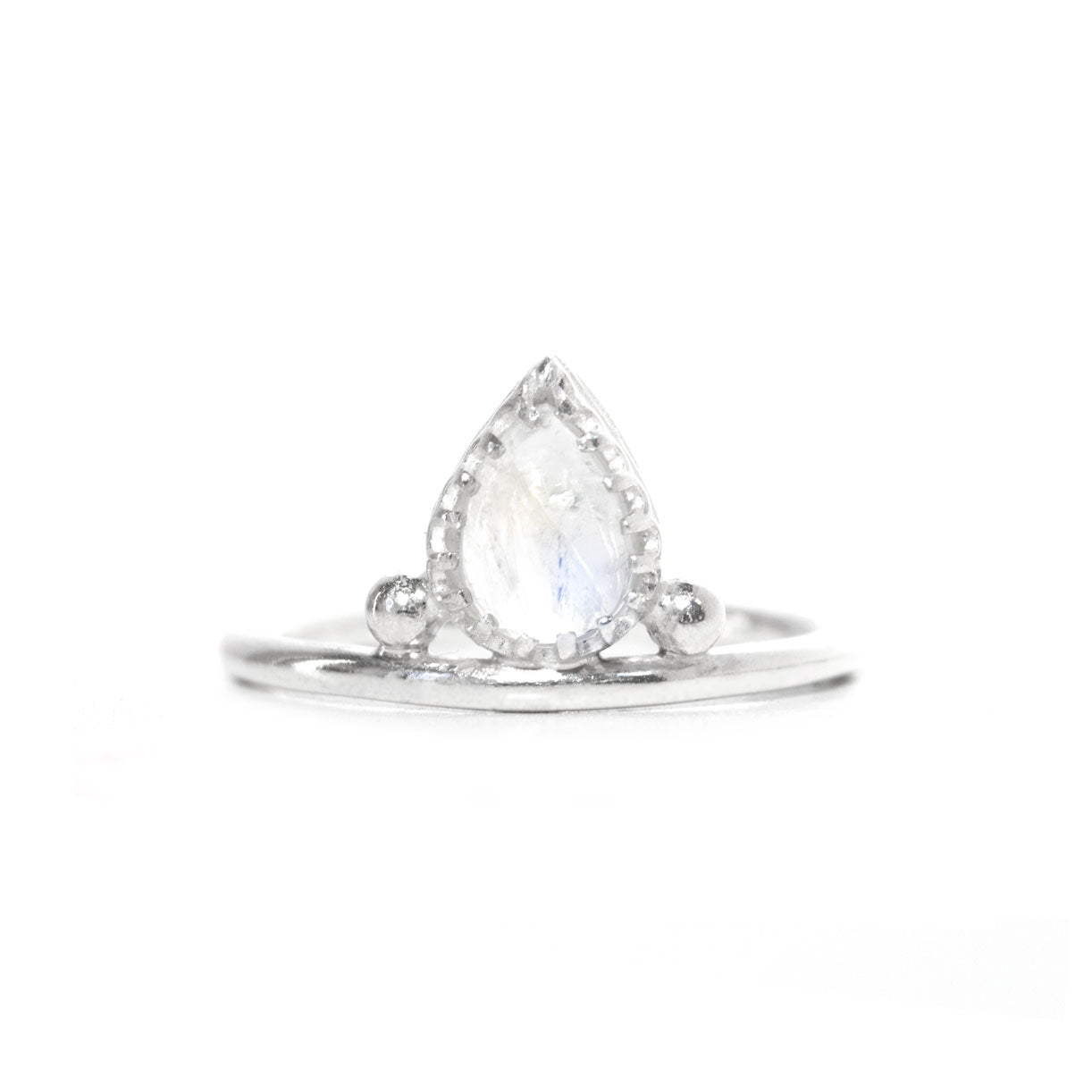Pera Silver Ring
