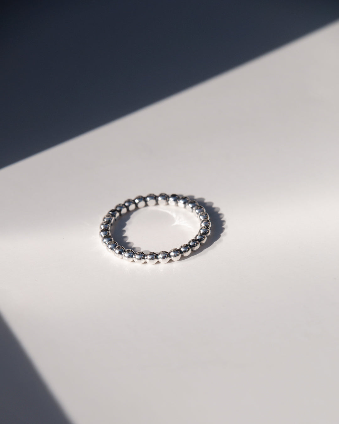 Perlock Silver Ring