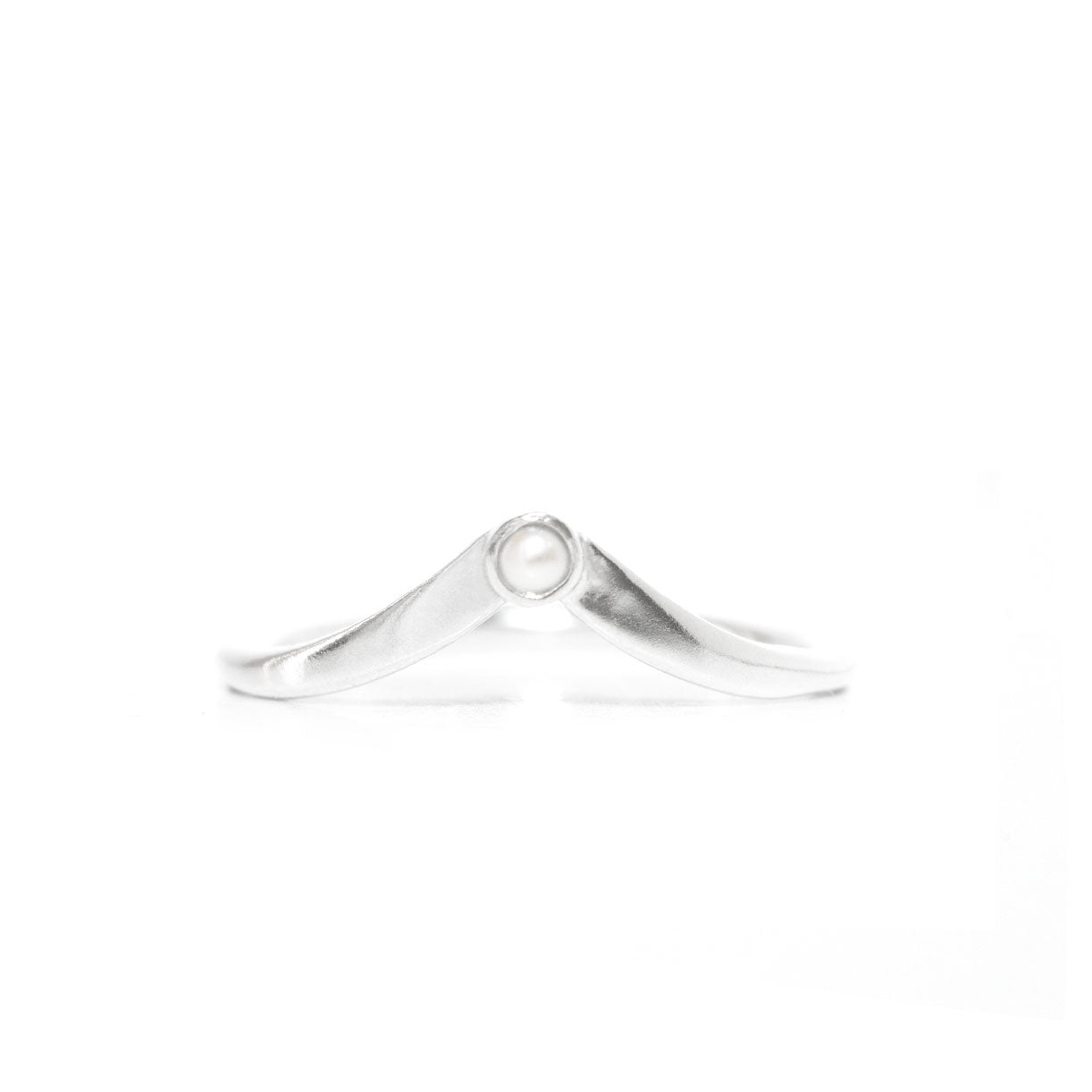 Scarlet Silver Ring